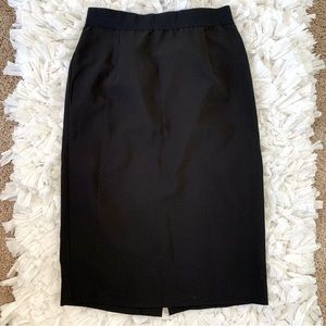 Cristina Gavioli Skirt Black Midi Pencil